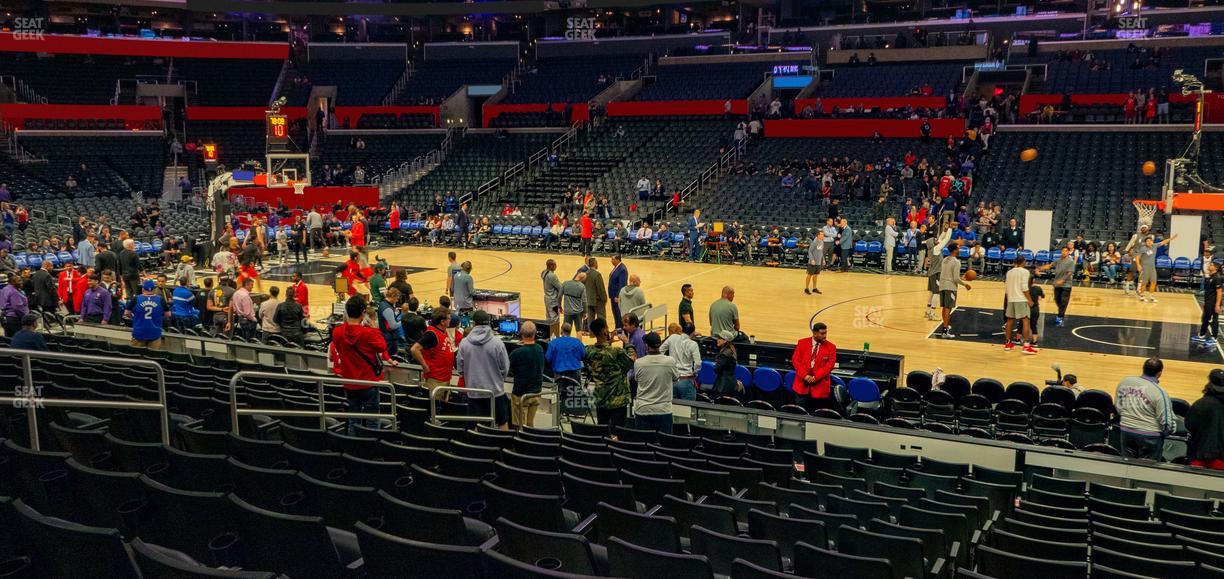 Crypto.com Arena - Section 119 Seat View