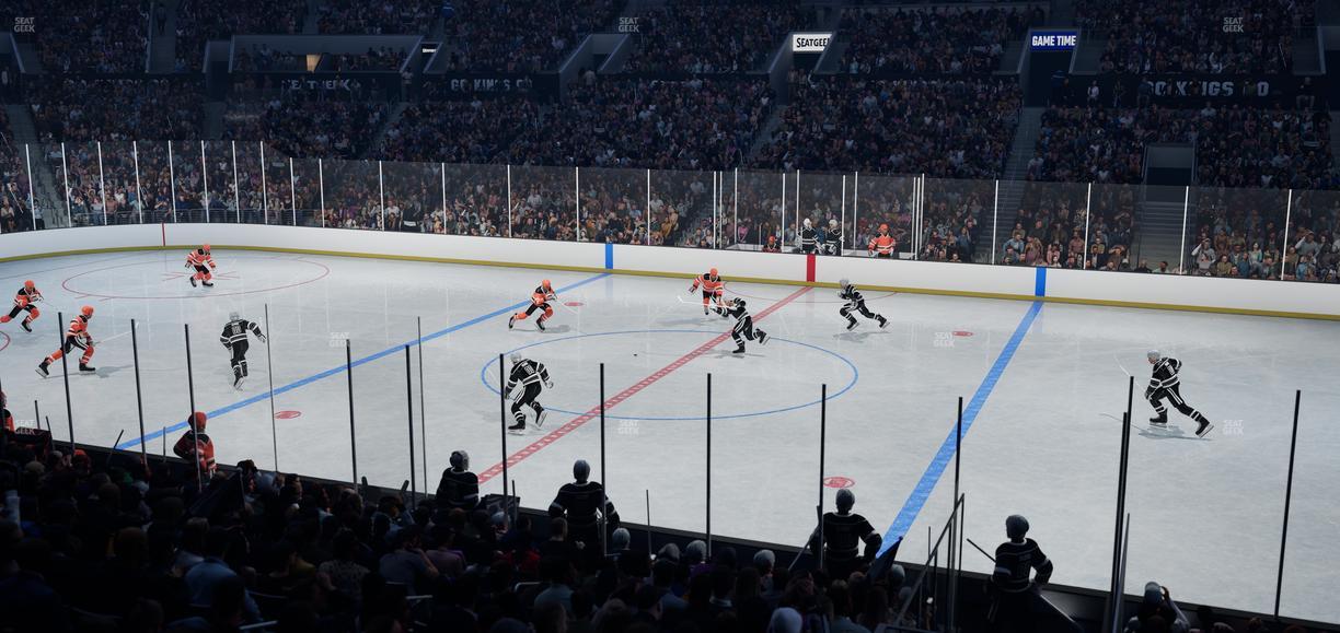 Crypto.com Arena - Section 119 Seat View