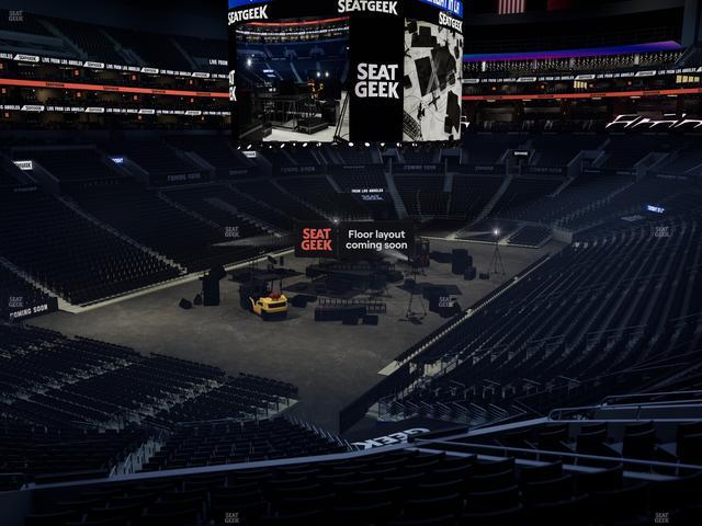 Crypto.com Arena - Section 205 Seat View