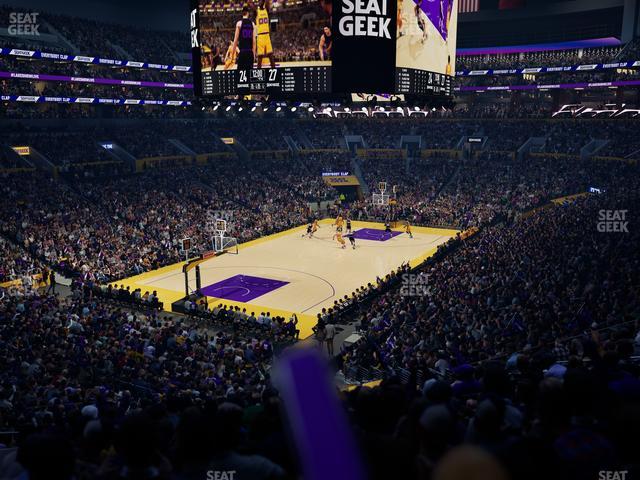 Crypto.com Arena - Section 205 Seat View