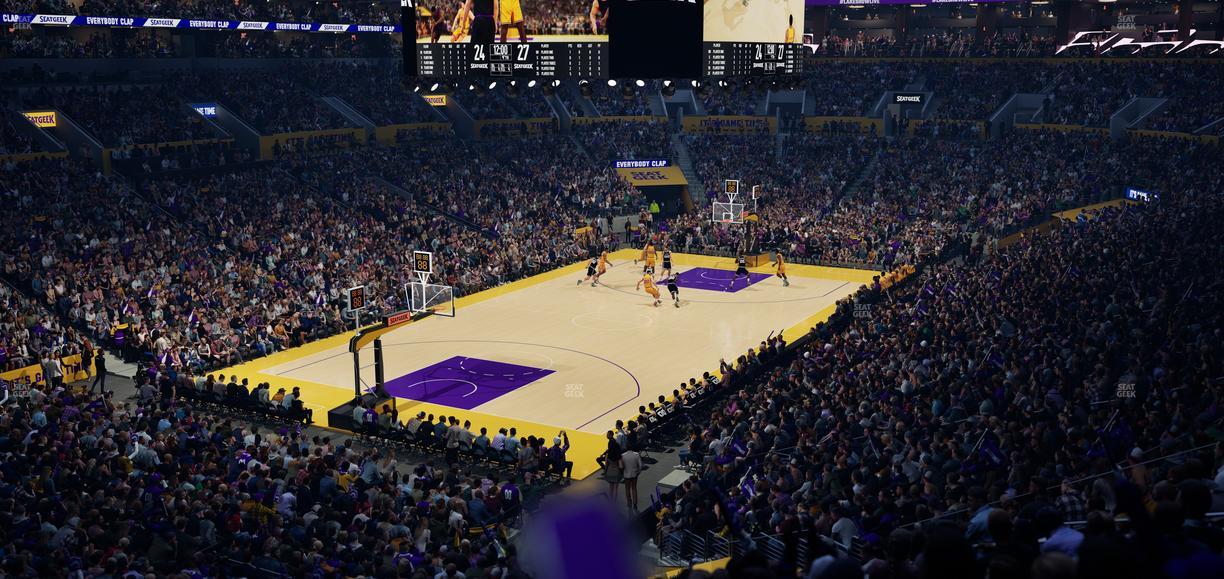 Crypto.com Arena - Section 205 Seat View