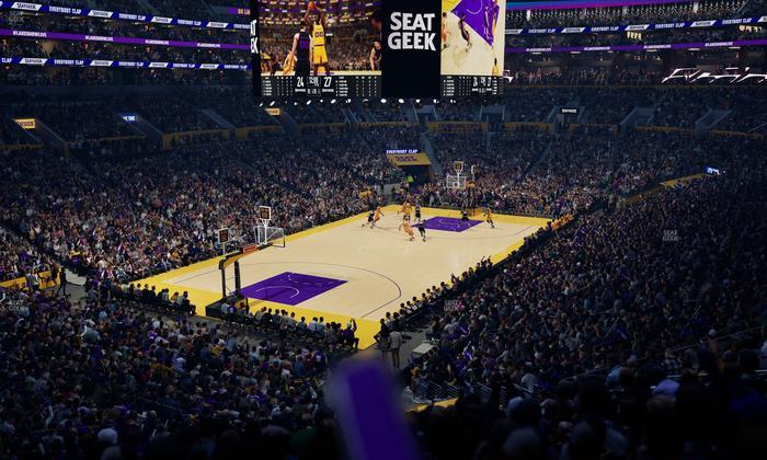 Crypto.com Arena - Section 205 Seat View