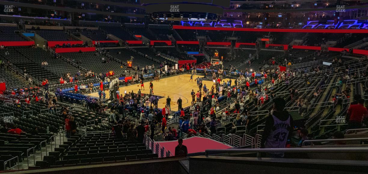 Crypto.com Arena - Section 205 Seat View