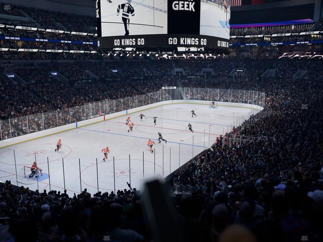 Crypto.com Arena - Section 205 Seat View Crypto.com Arena - Section 205 Seat View