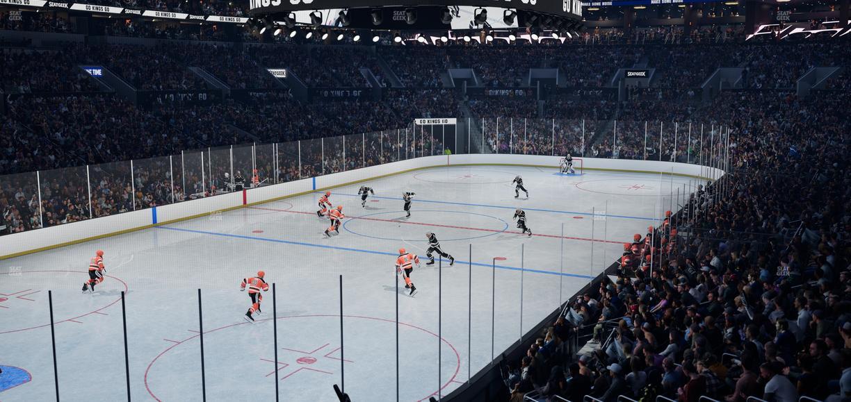 Crypto.com Arena - Section 205 Seat View