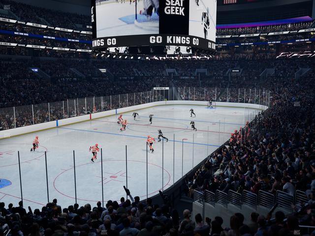 Crypto.com Arena - Section 205 Seat View