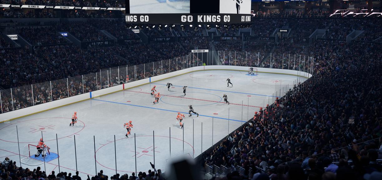 Crypto.com Arena - Section 205 Seat View