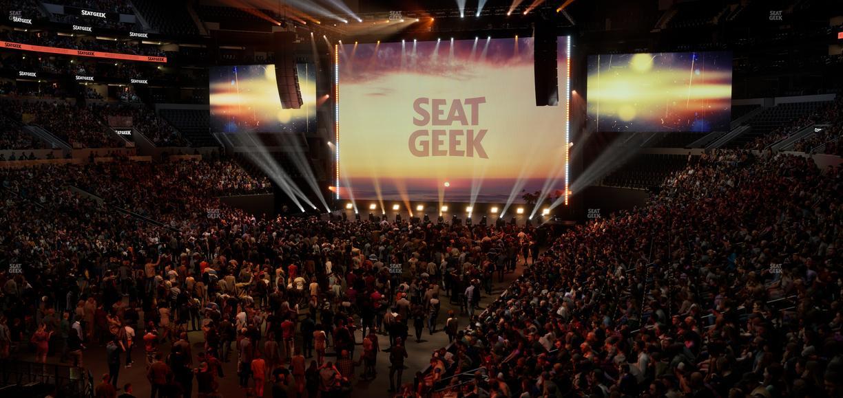 Crypto.com Arena - Section 205 Seat View