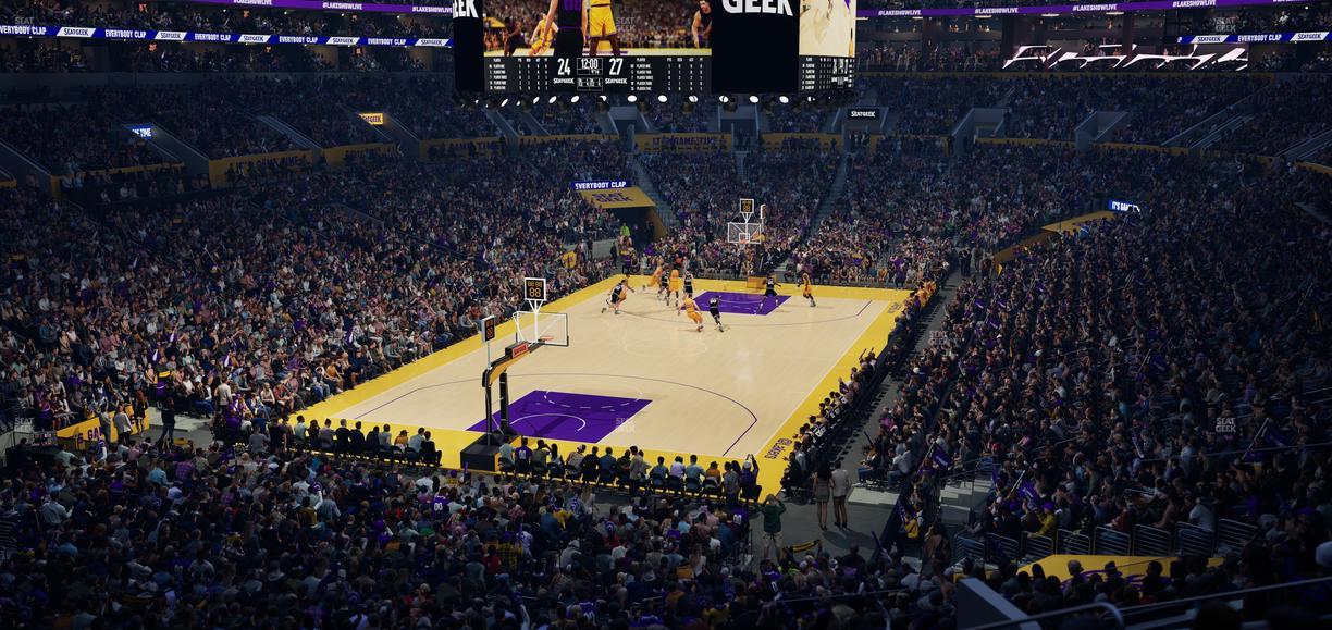 Crypto.com Arena - Section 206 Seat View