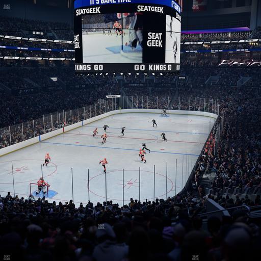 Crypto.com Arena - Section 206 Seat View