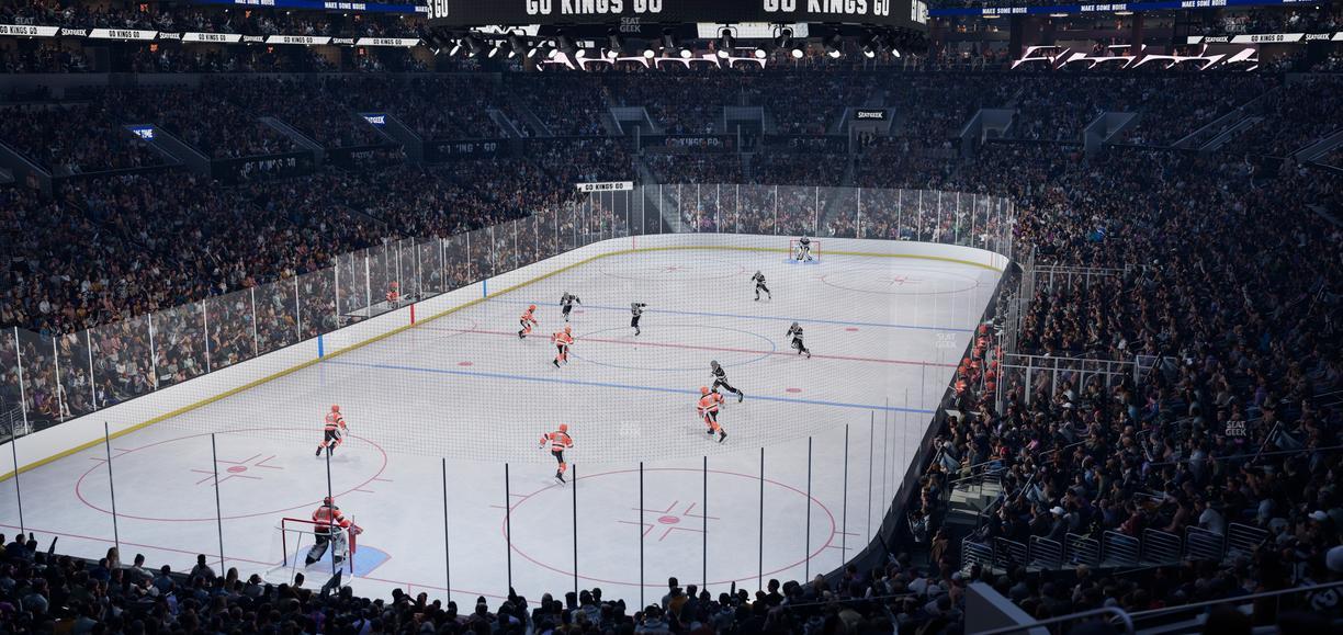 Crypto.com Arena - Section 206 Seat View