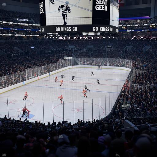 Crypto.com Arena - Section 206 Seat View