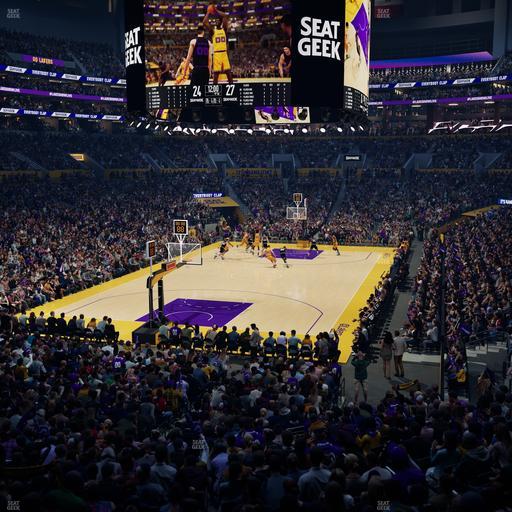 Crypto.com Arena - Section 206 Seat View