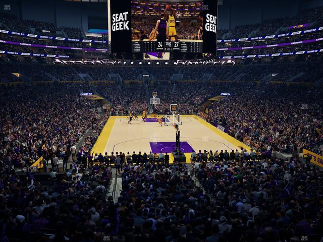 Crypto.com Arena - Section 208 Seat View