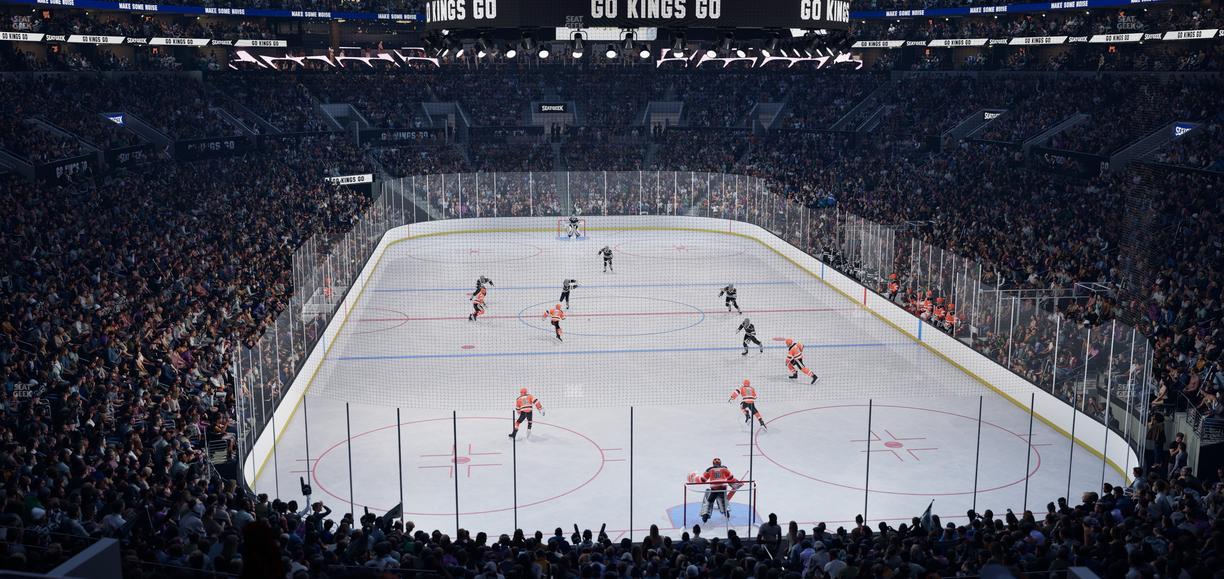 Crypto.com Arena - Section 208 Seat View