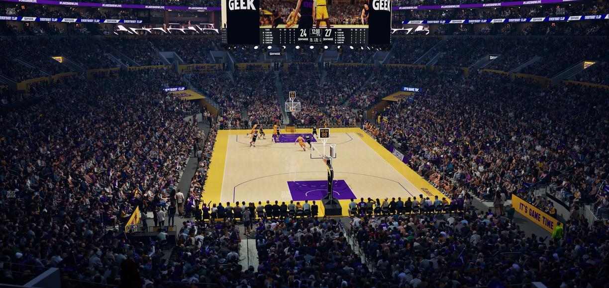 Crypto.com Arena - Section 208 Seat View