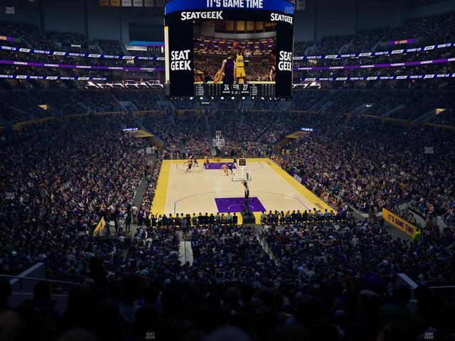 Crypto.com Arena - Section 208 Seat View Crypto.com Arena - Section 208 Seat View