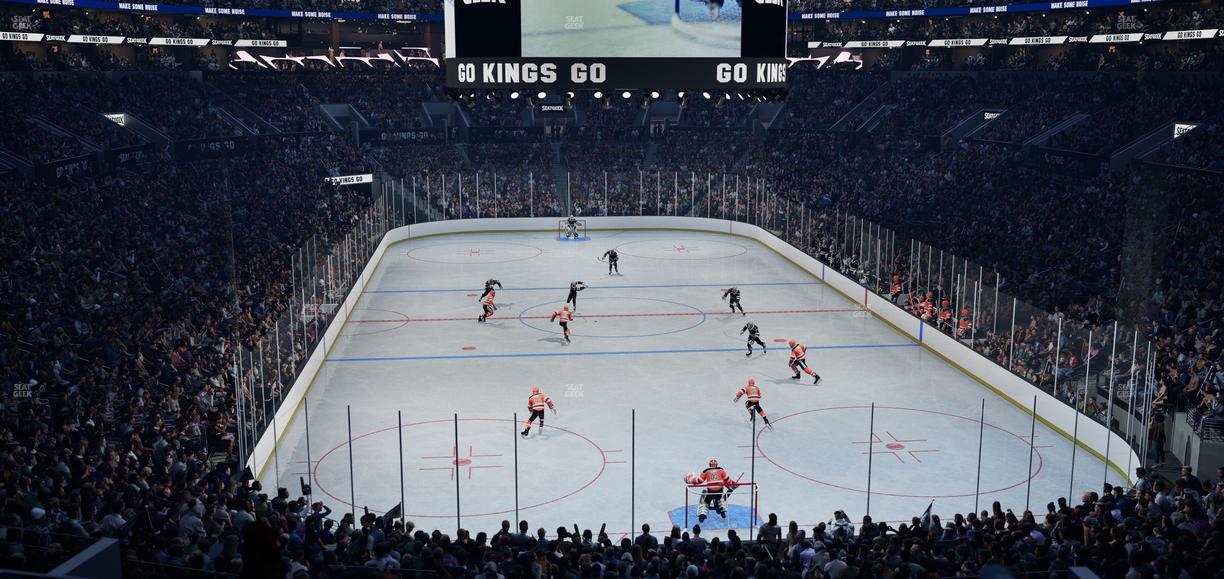 Crypto.com Arena - Section 208 Seat View