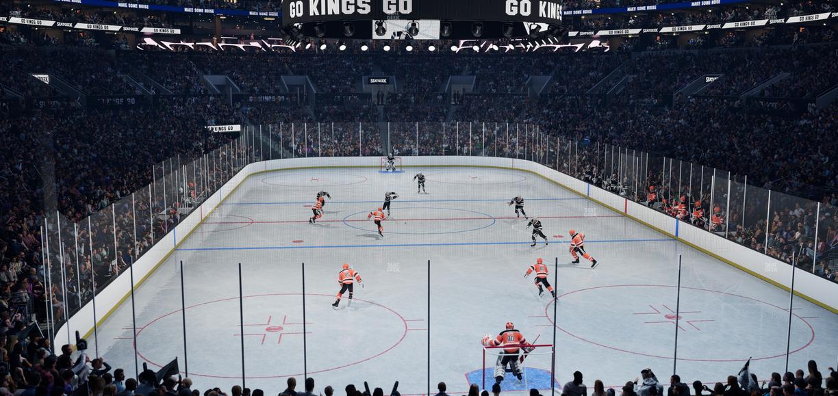 Crypto.com Arena - Section 208 Seat View