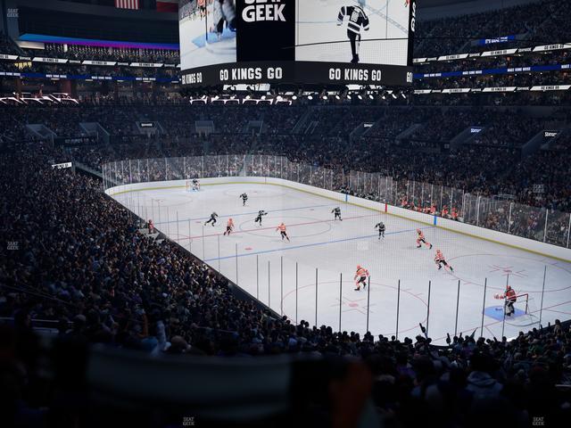 Crypto.com Arena - Section 210 Seat View Crypto.com Arena - Section 210 Seat View