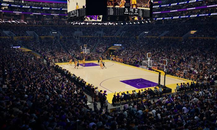 Crypto.com Arena - Section 210 Seat View
