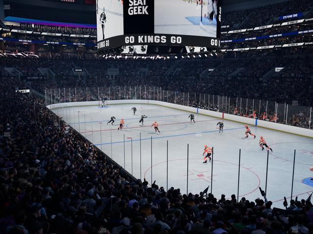 Crypto.com Arena - Section 210 Seat View