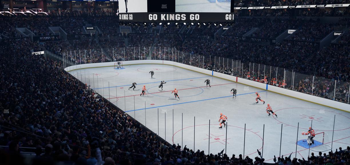 Crypto.com Arena - Section 210 Seat View