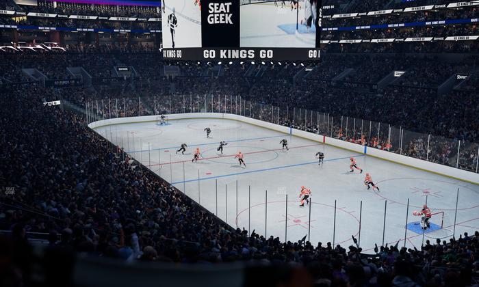 Crypto.com Arena - Section 210 Seat View