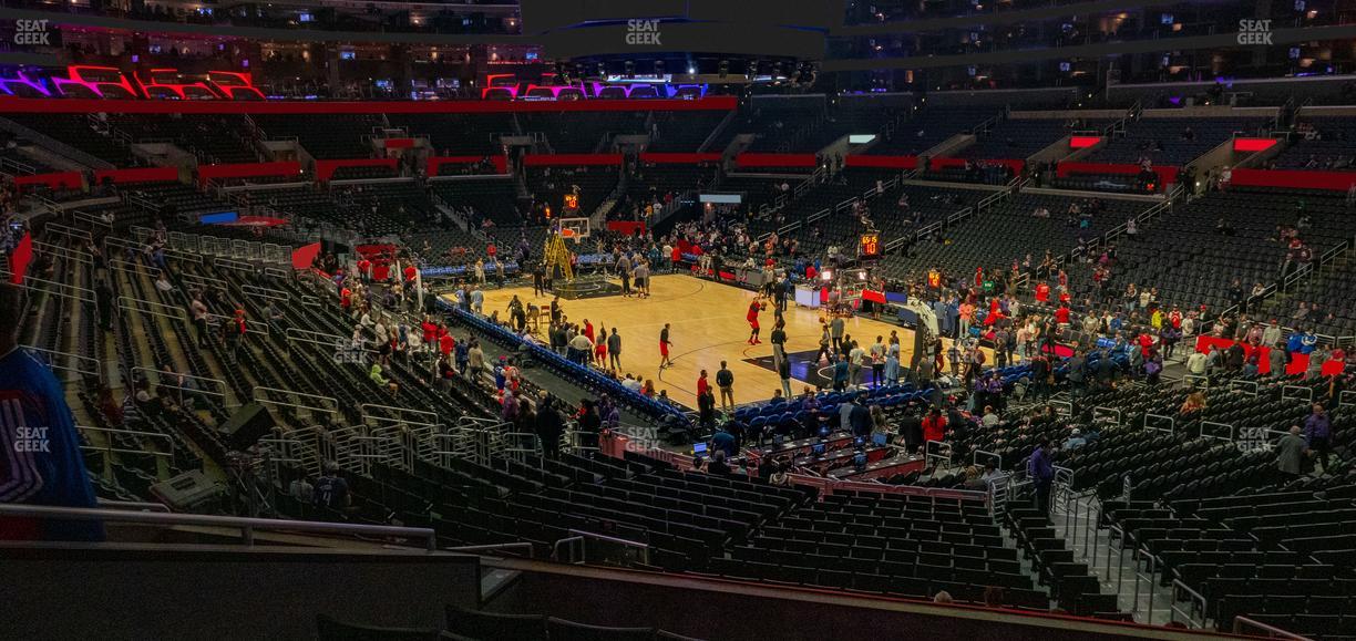 Crypto.com Arena - Section 210 Seat View