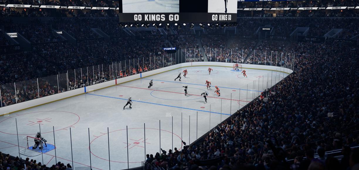 Crypto.com Arena - Section 214 Seat View