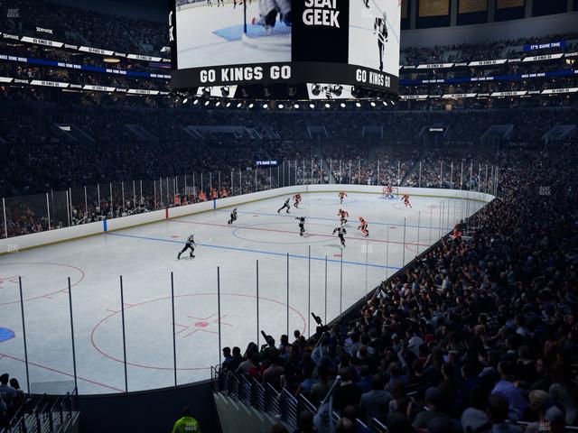 Crypto.com Arena - Section 214 Seat View