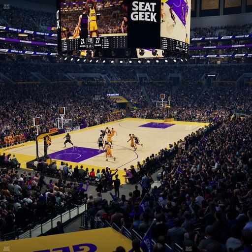 Crypto.com Arena - Section 214 Seat View