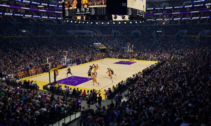 Crypto.com Arena - Section 214 Seat View