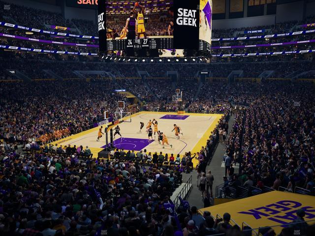 Crypto.com Arena - Section 215 Seat View