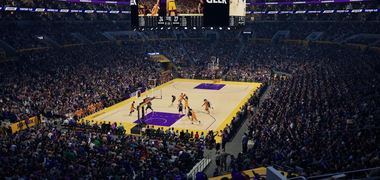 Crypto.com Arena - Section 215 Seat View