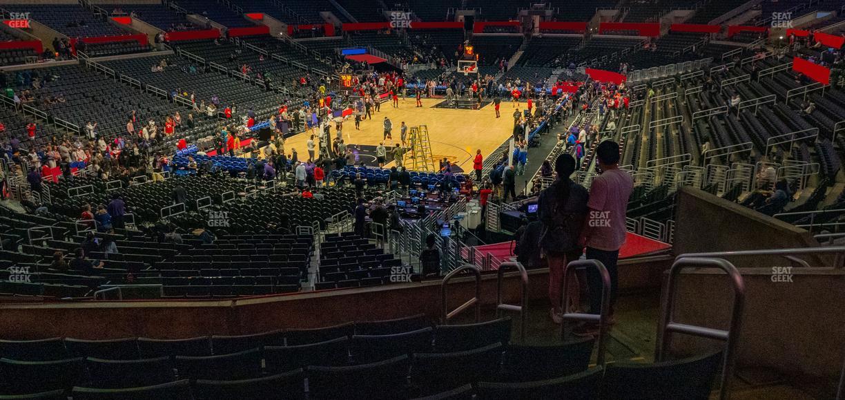 Crypto.com Arena - Section 215 Seat View
