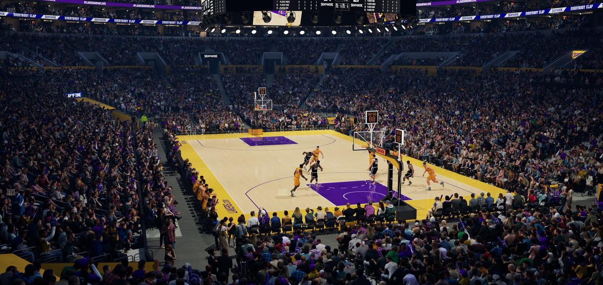 Crypto.com Arena - Section 218 Seat View