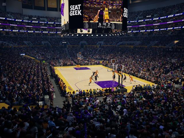 Crypto.com Arena - Section 218 Seat View