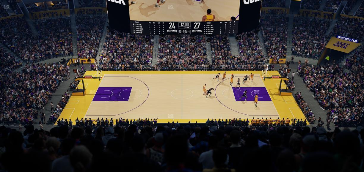 Crypto.com Arena - Section 301 Seat View