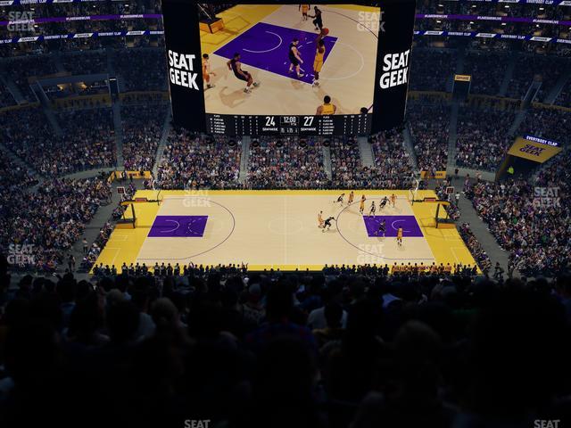 Crypto.com Arena - Section 301 Seat View
