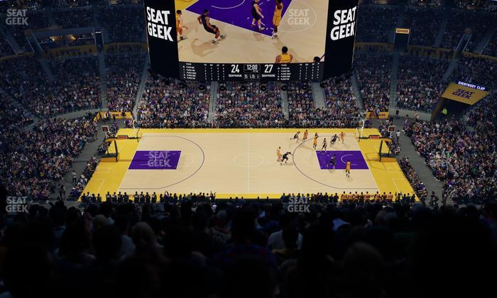 Crypto.com Arena - Section 301 Seat View