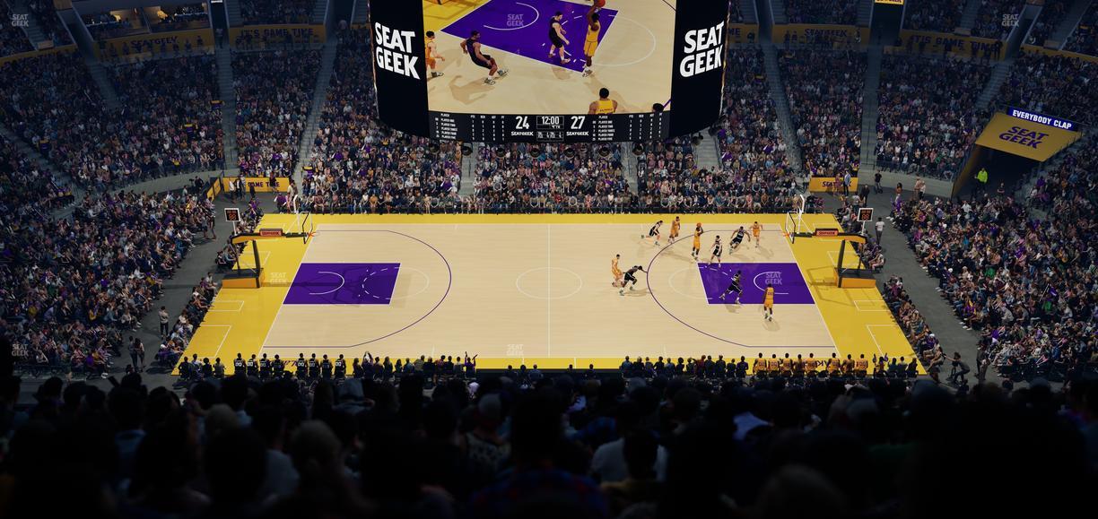 Crypto.com Arena - Section 301 Seat View