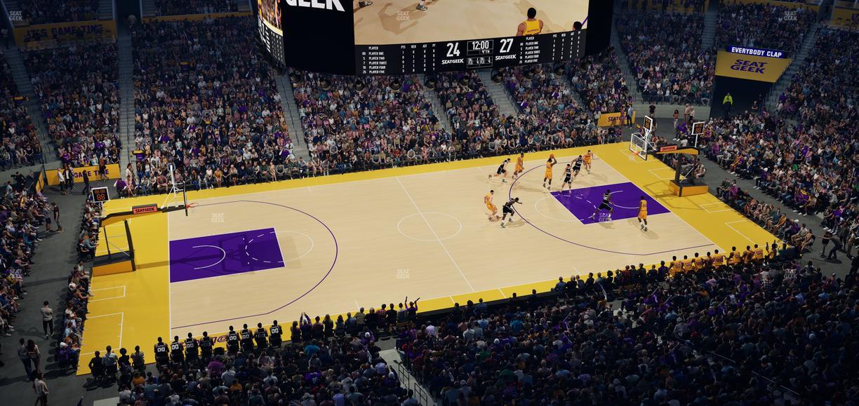 Crypto.com Arena - Section 302 Seat View