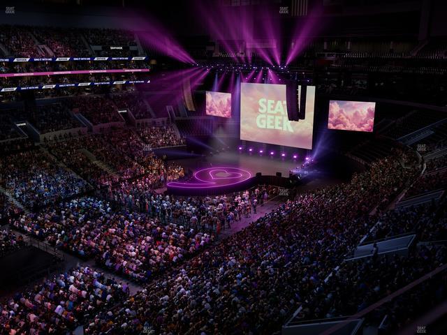 Official view from Section 304 at Crypto.com Arena