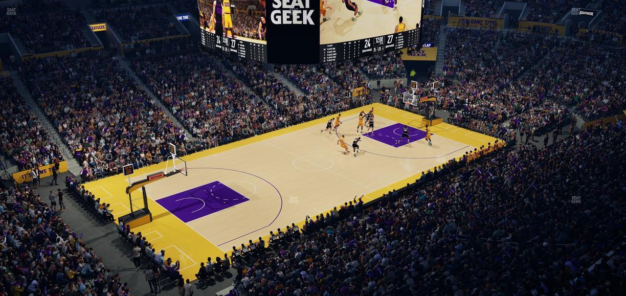 Crypto.com Arena - Section 304 Seat View