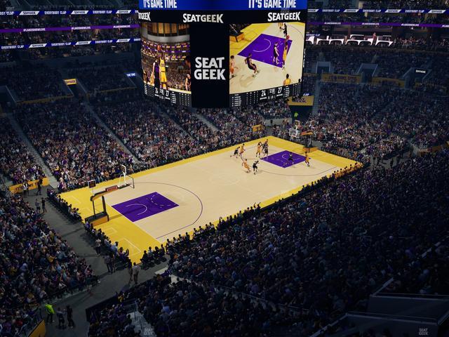 Crypto.com Arena - Section 304 Seat View