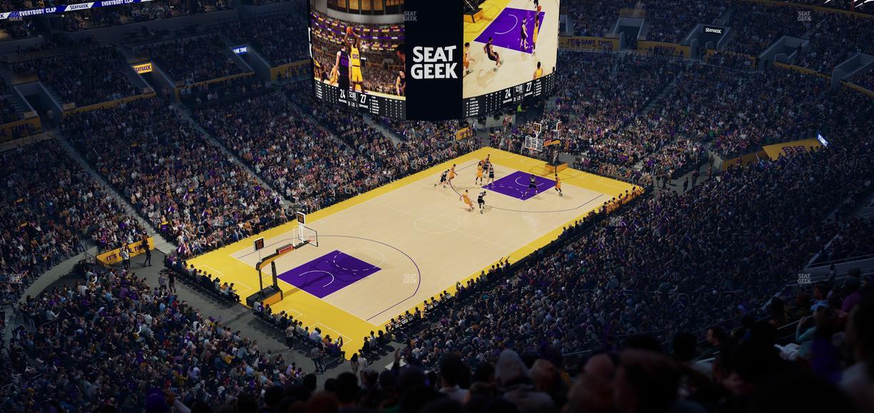 Crypto.com Arena - Section 305 Seat View