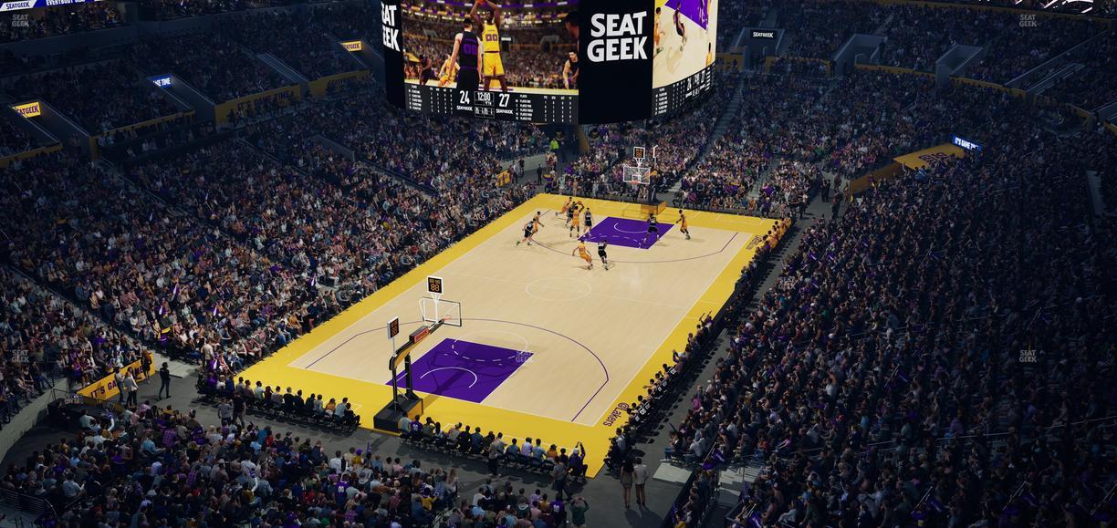 Crypto.com Arena - Section 307 Seat View