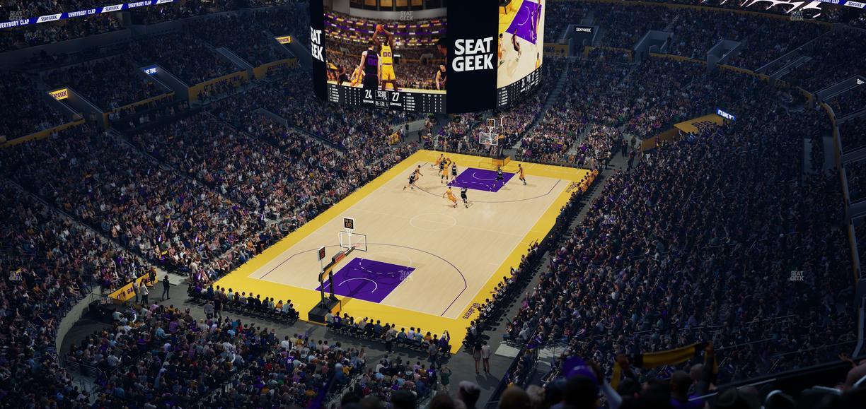 Crypto.com Arena - Section 307 Seat View