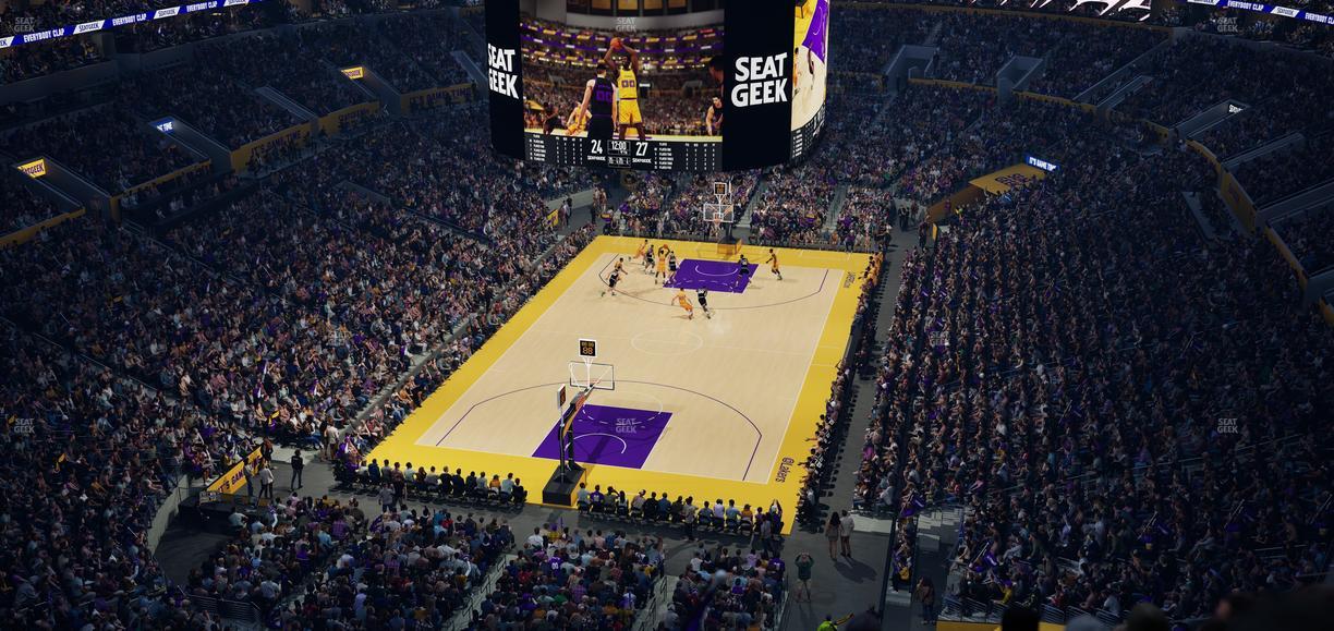 Crypto.com Arena - Section 308 Seat View